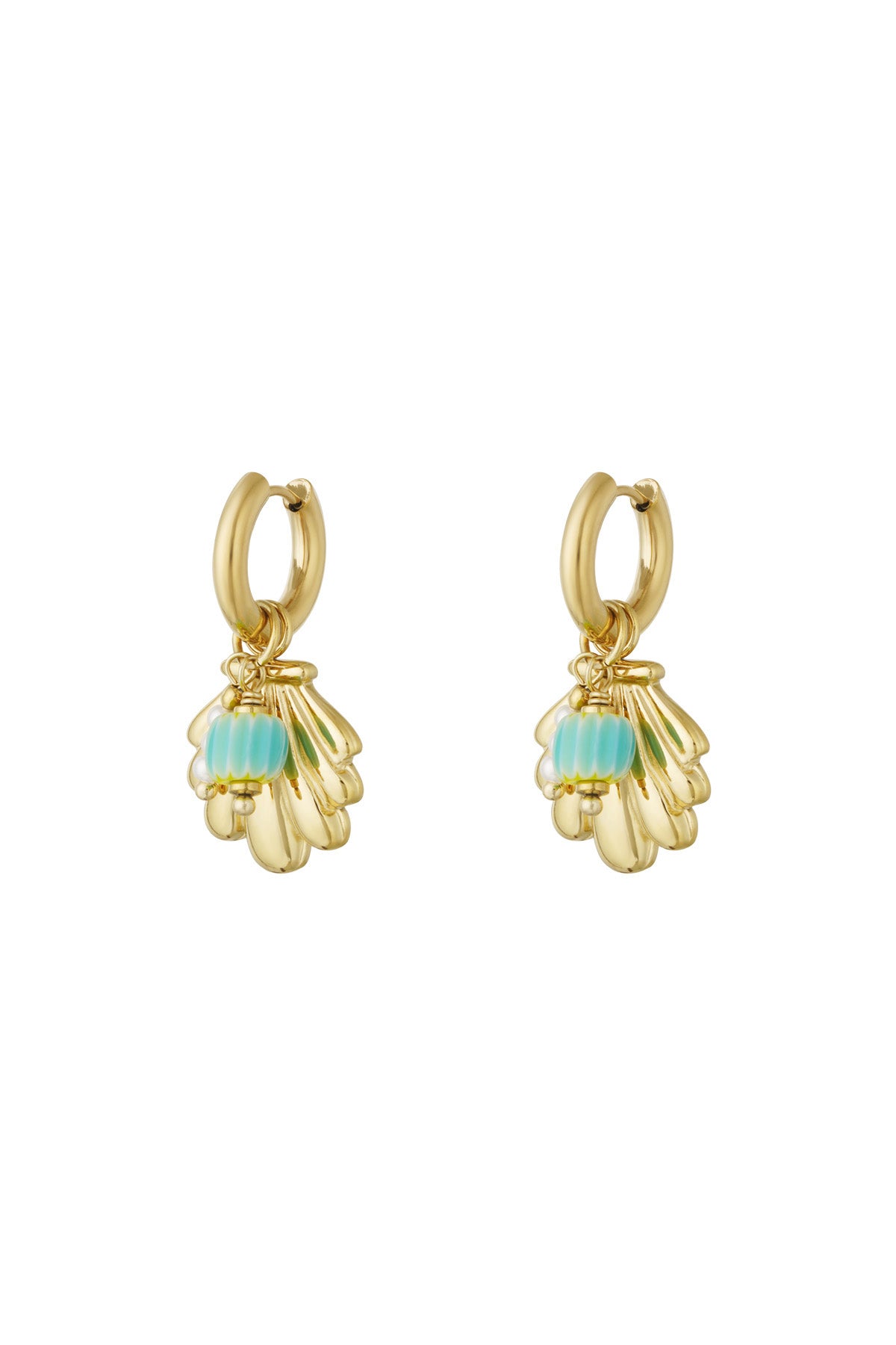 boucles d'oreilles coquillage