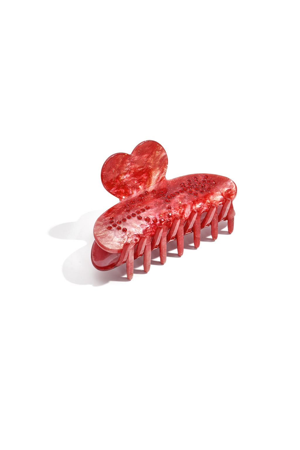 Pinces à cheveux en forme de cœur, style décontracté, en acétate, accessoires pour la Saint-Valentin
