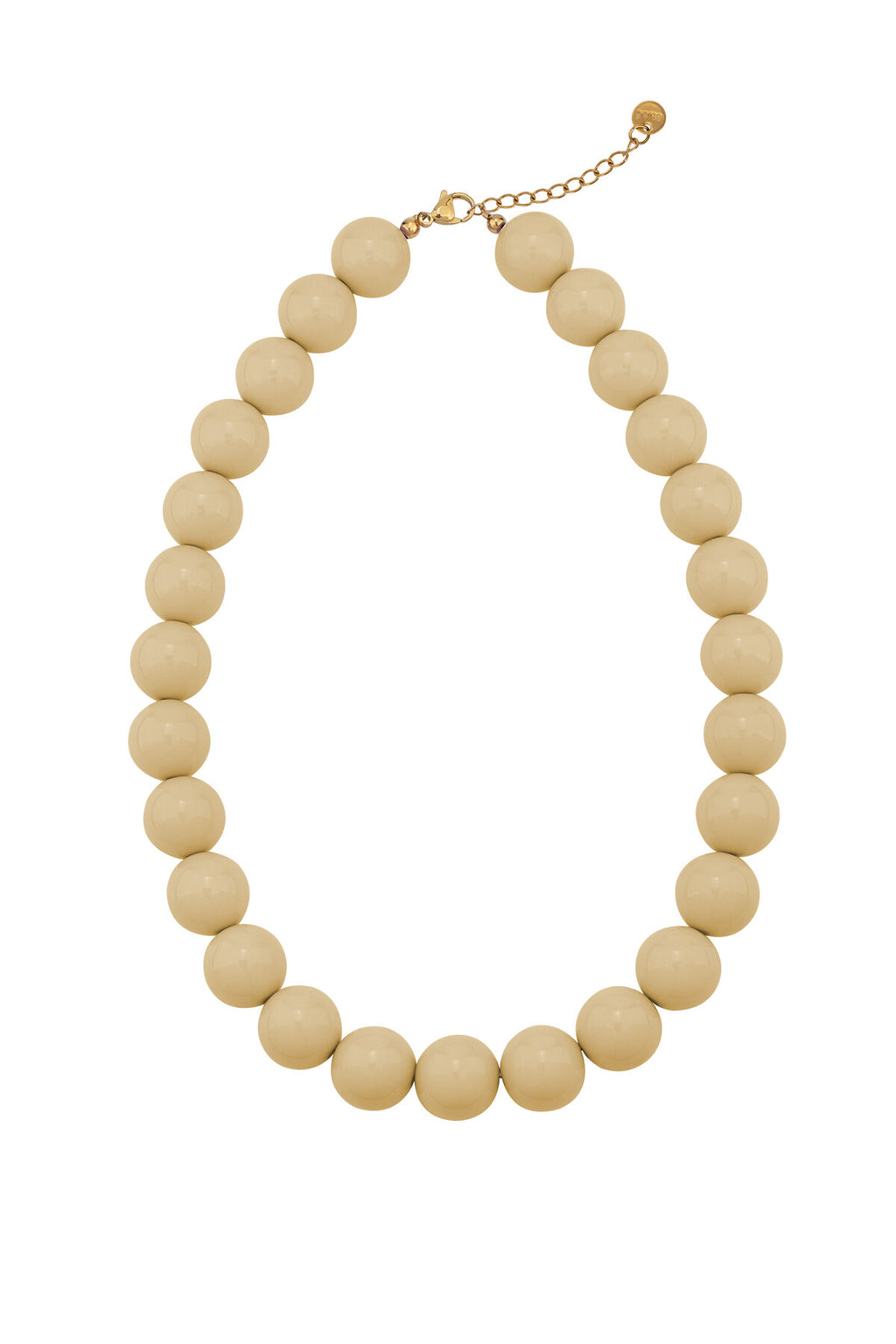 Collier à grosses perles
