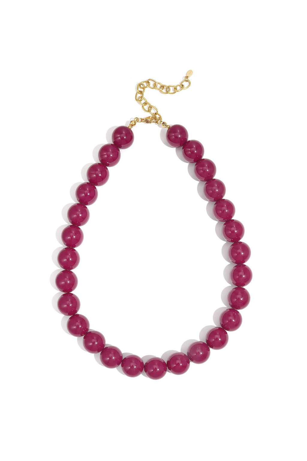 Collier à grosses perles