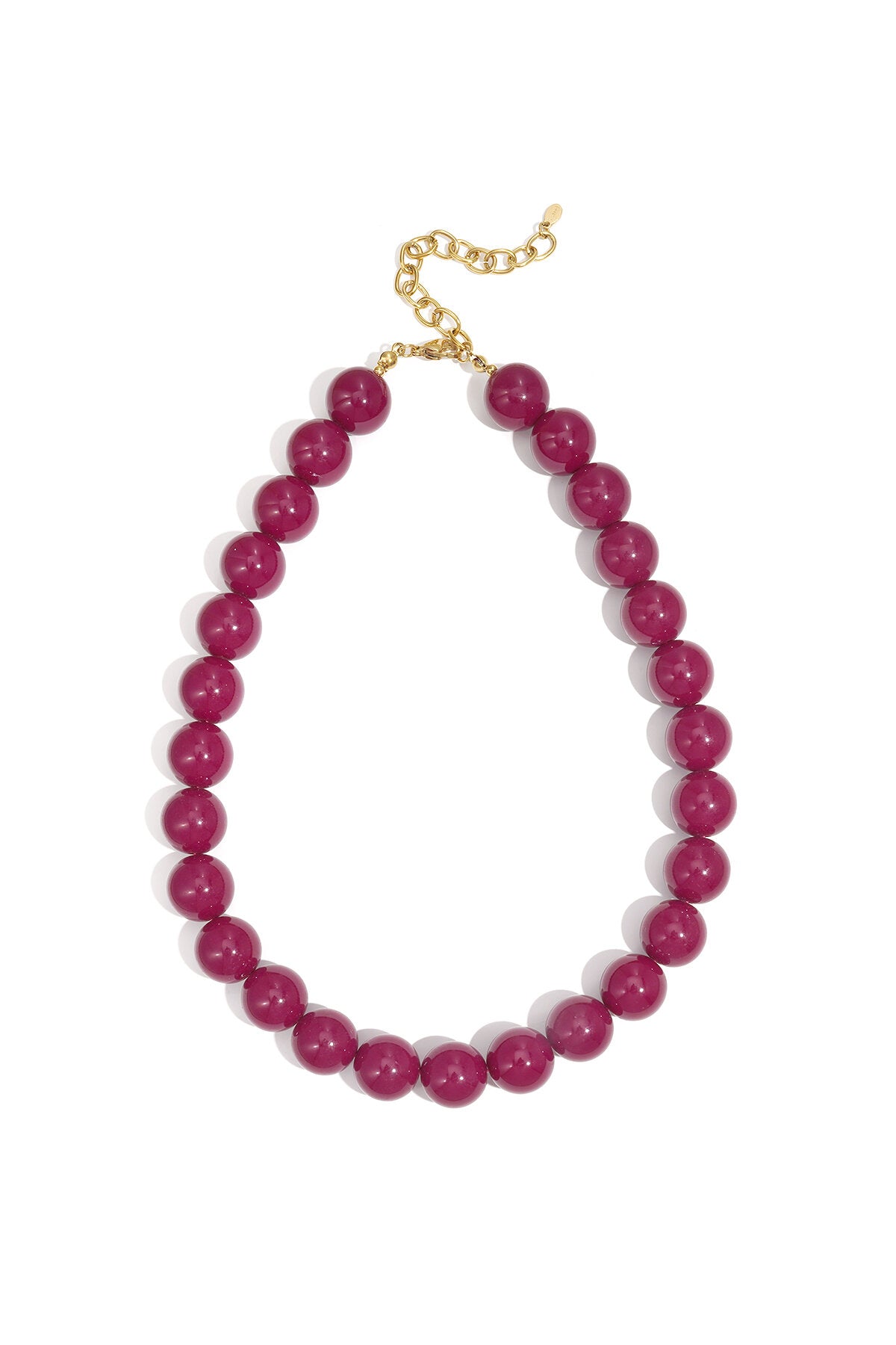 Collier à grosses perles