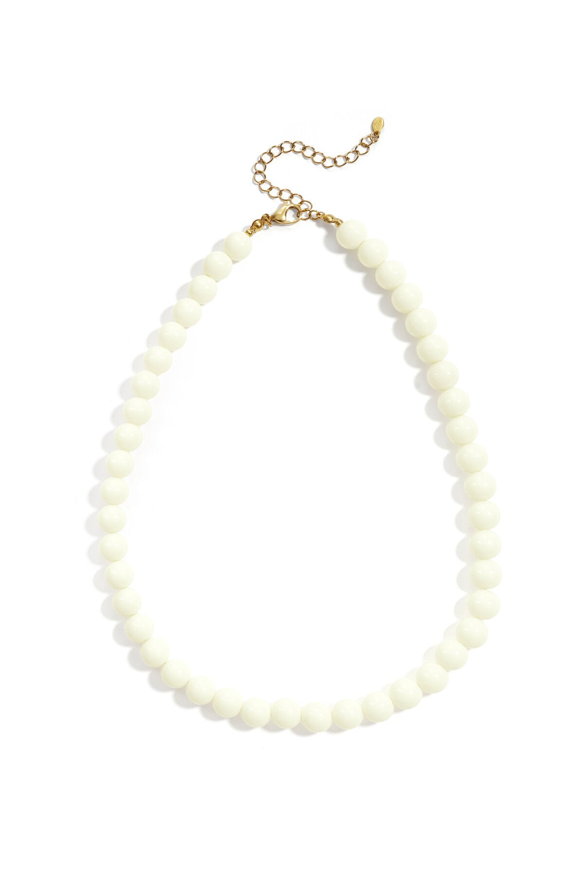 Collier à perles moyennes-10mm
