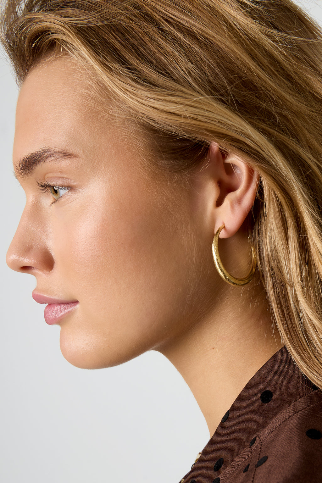 Boucles d'oreilles créoles cercle Casual Daily Simple Series Bijoux pour femmes