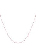 Collier en coton à spirales à faire soi-même