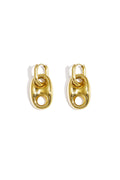 Boucles d'oreilles avec détail bouton
