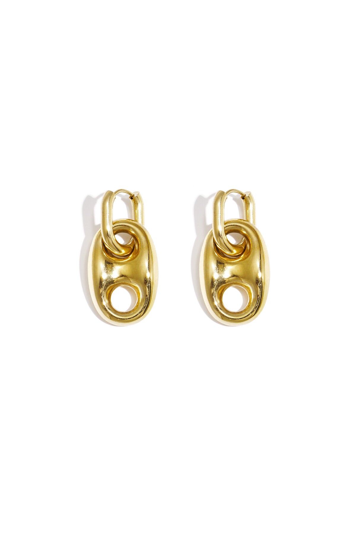 Boucles d'oreilles avec détail bouton