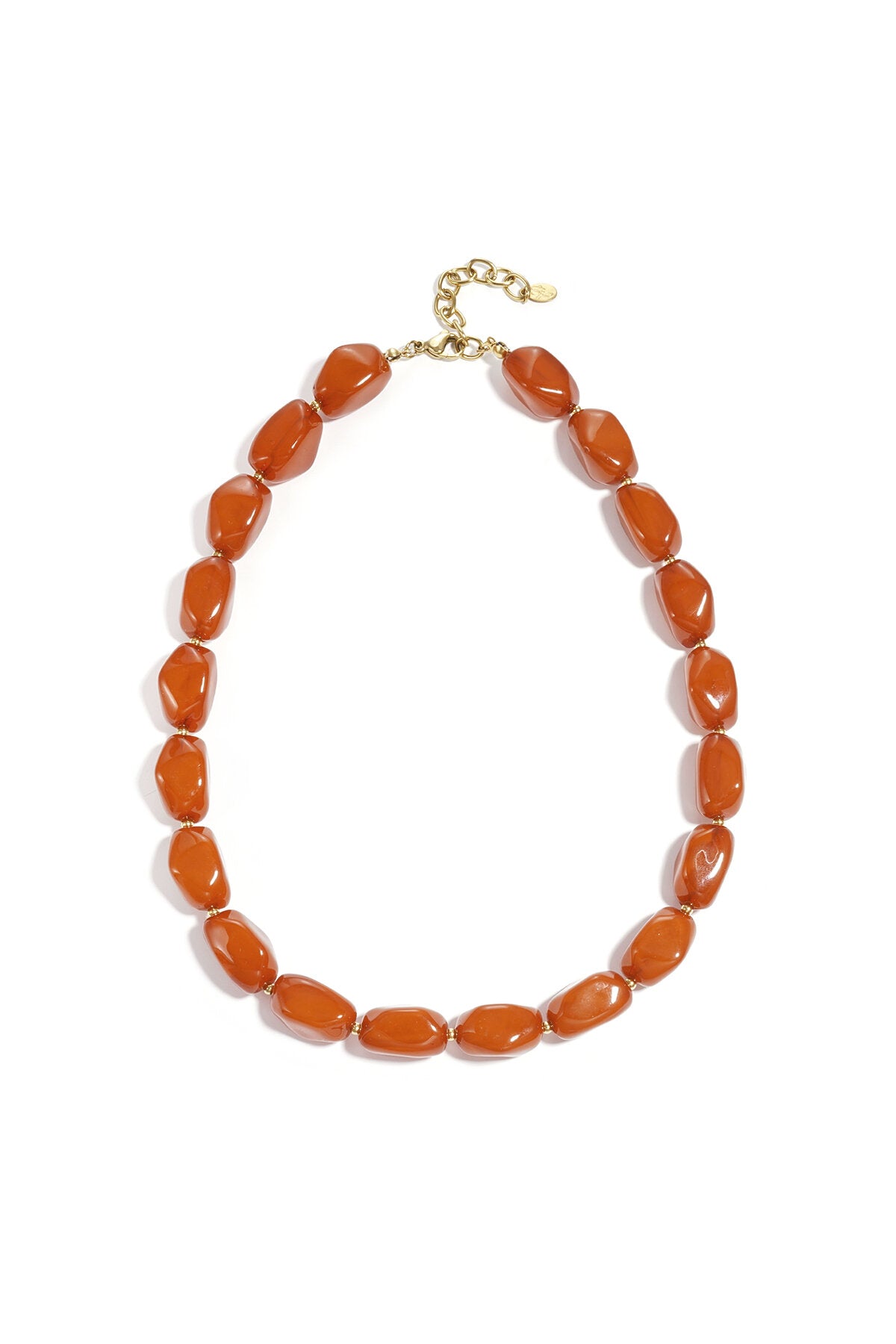 Collier de perles organiques