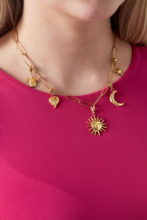 Collier Soleil DIY
