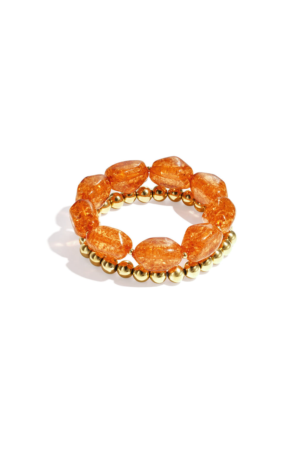 Bracelet composé de grosses perles