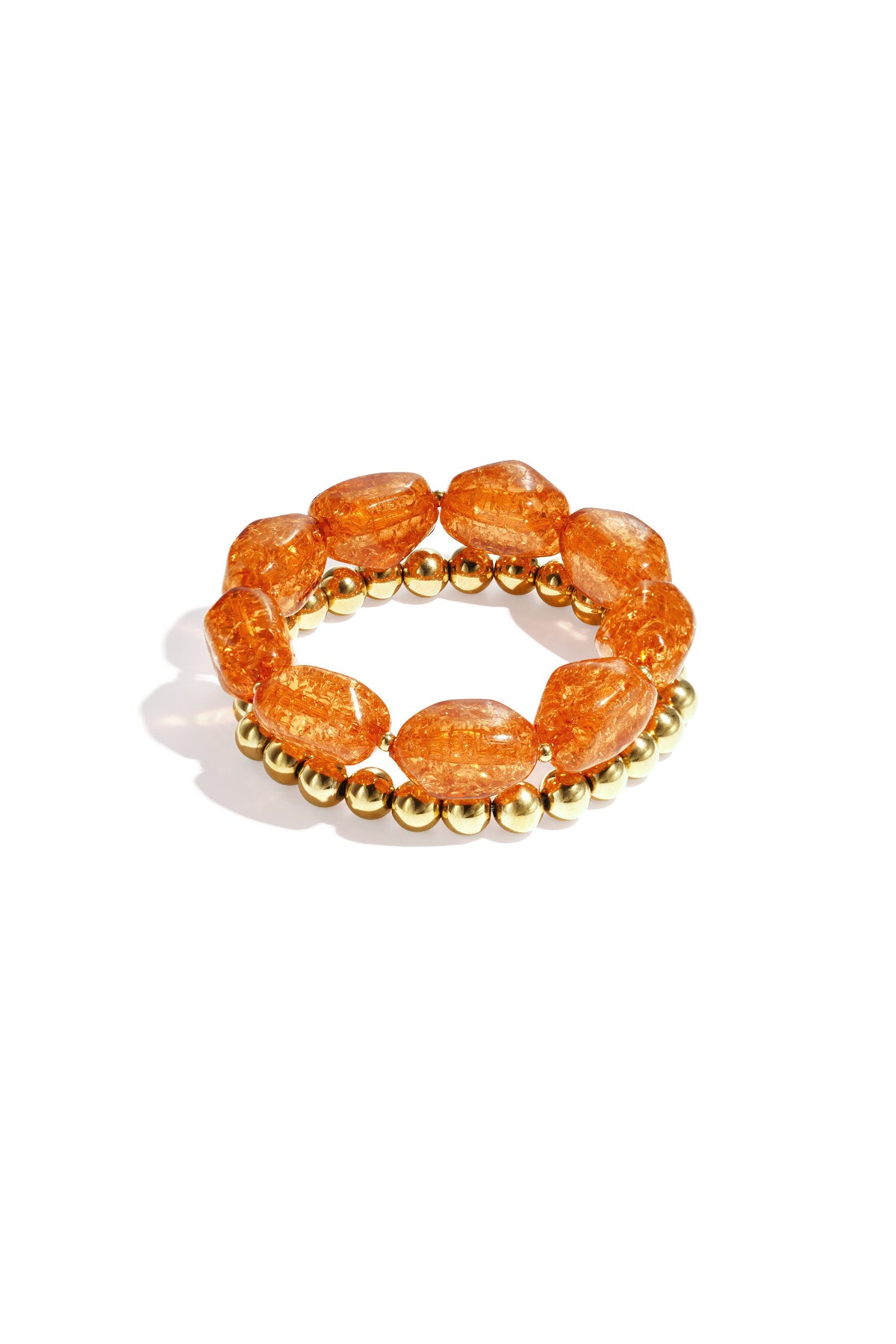 Bracelet composé de grosses perles