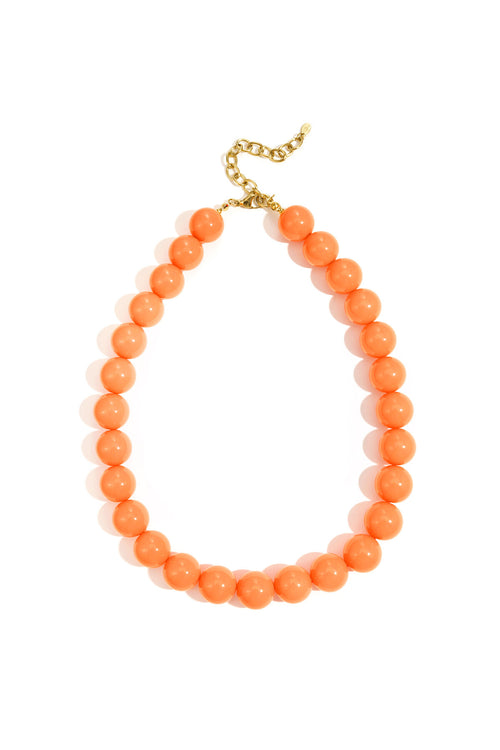 Collier à grosses perles