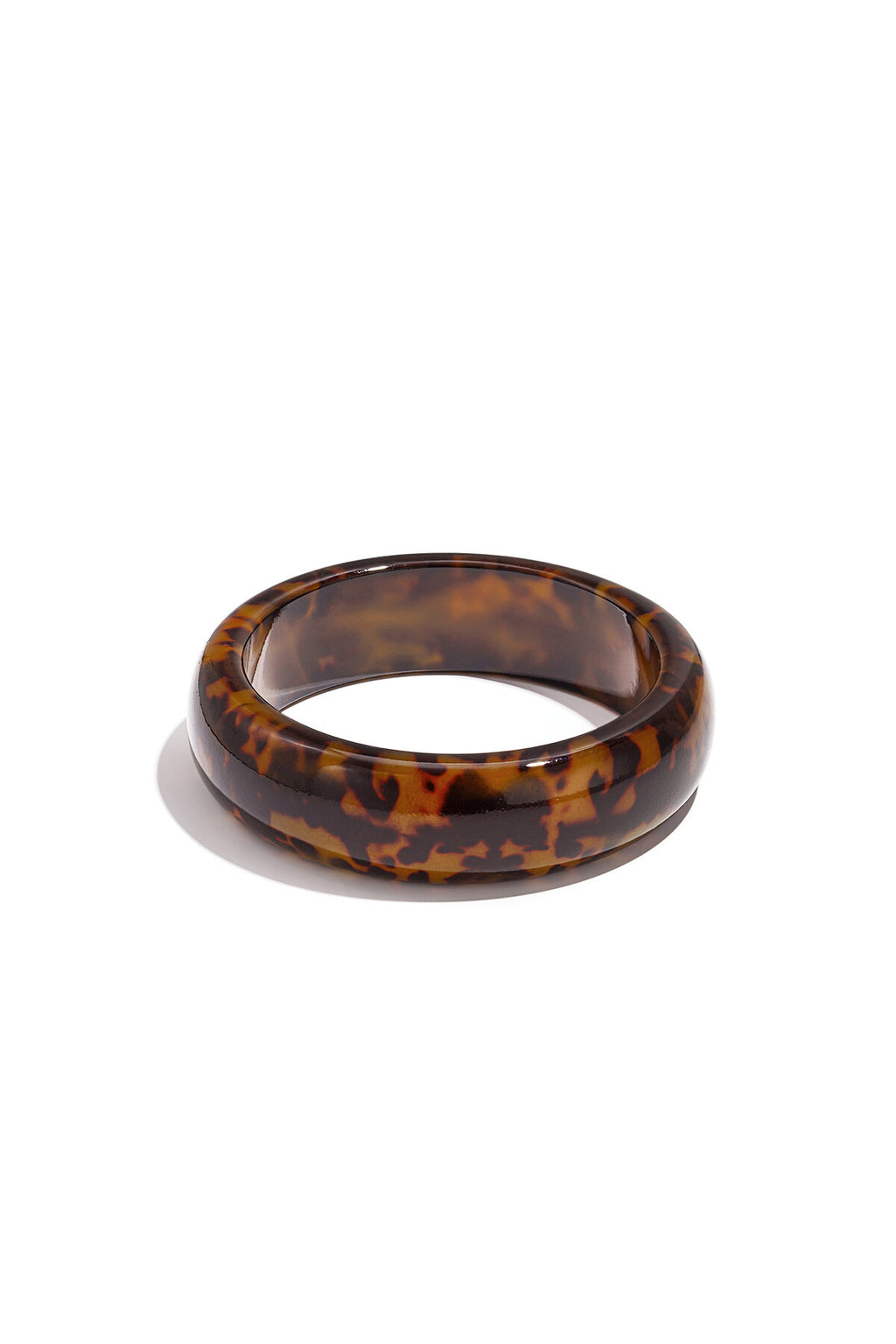 Bracelet en résine léopard