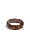 Bracelet en résine léopard