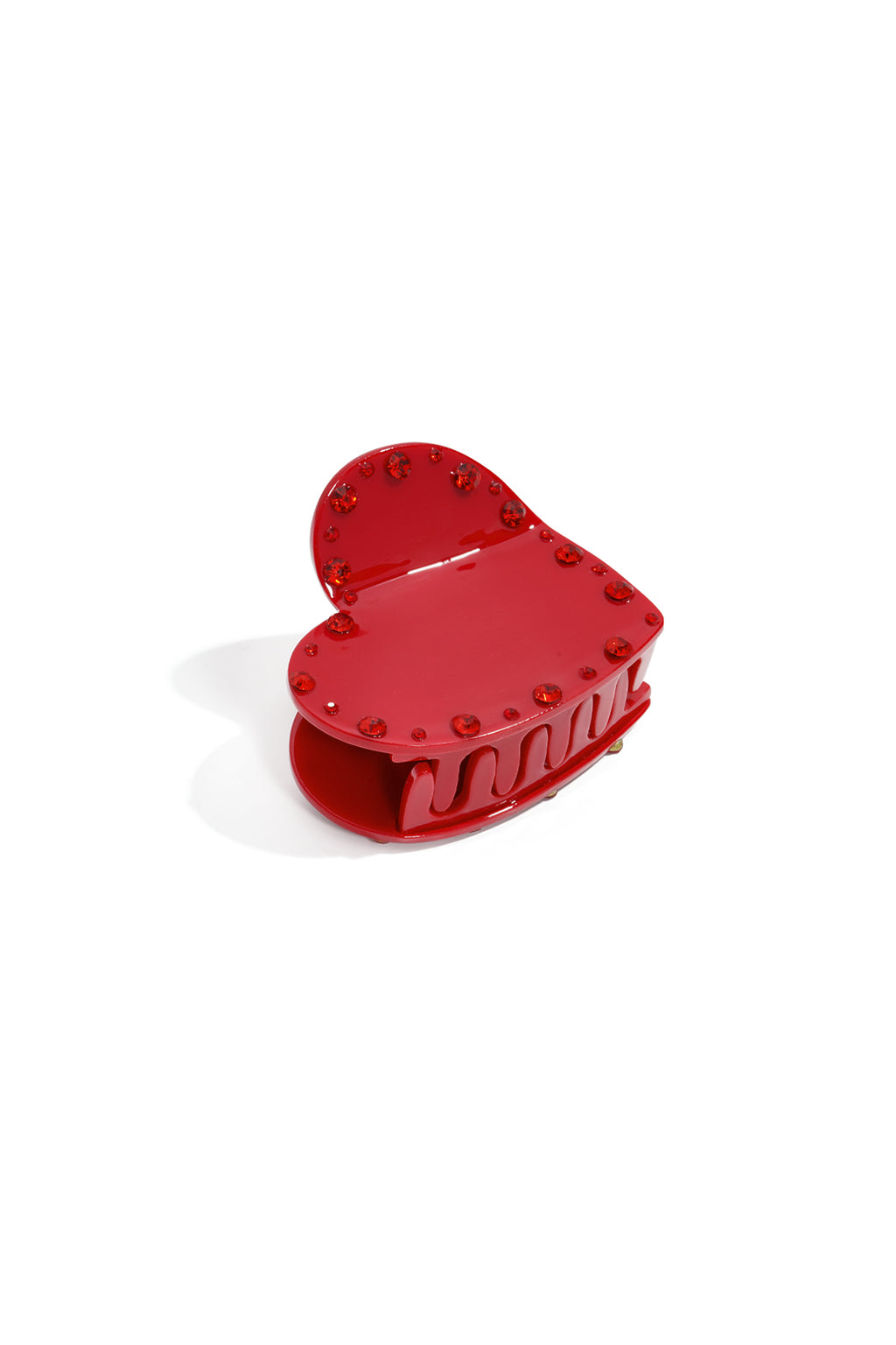 Pinces à cheveux en forme de cœur, décontractées, en acétate, accessoires pour la Saint-Valentin