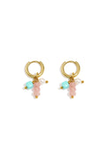 Boucles d'oreilles avec perles pendantes