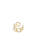 Bague élégante ornée de cœurs
