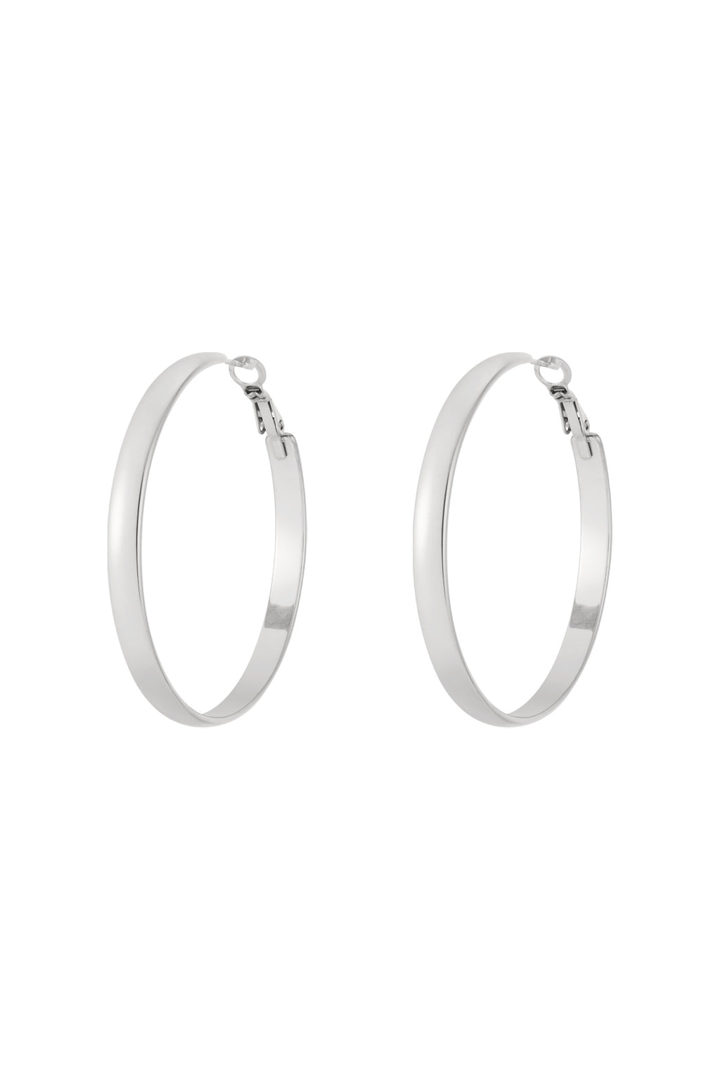 Boucles d'oreilles créoles basiques épaisses