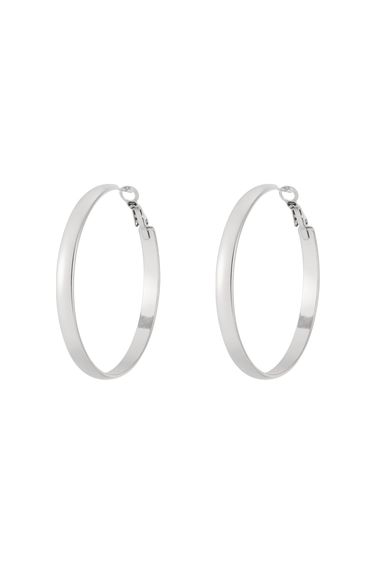 Boucles d'oreilles créoles basiques épaisses