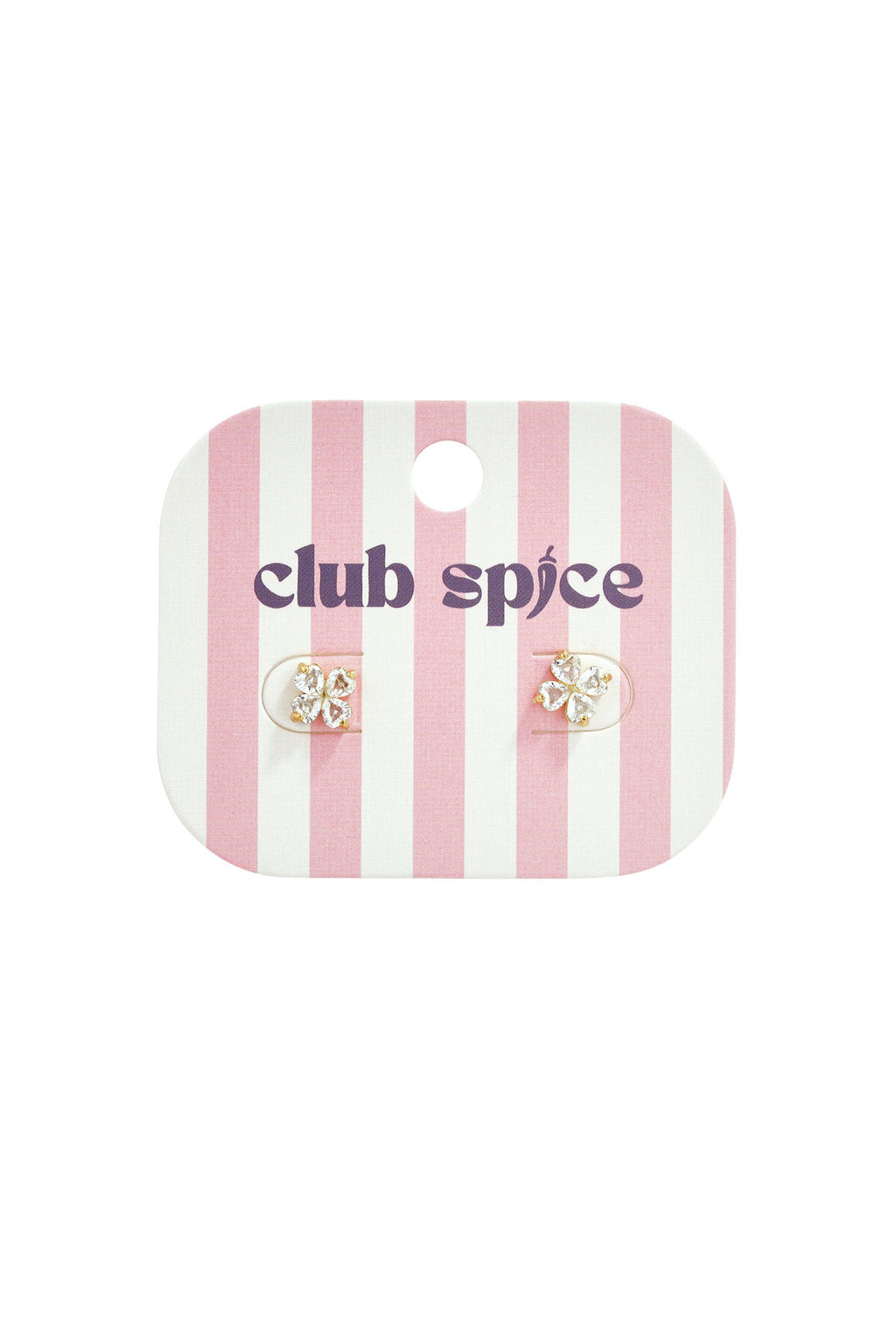 Boucles d'oreilles trèfle