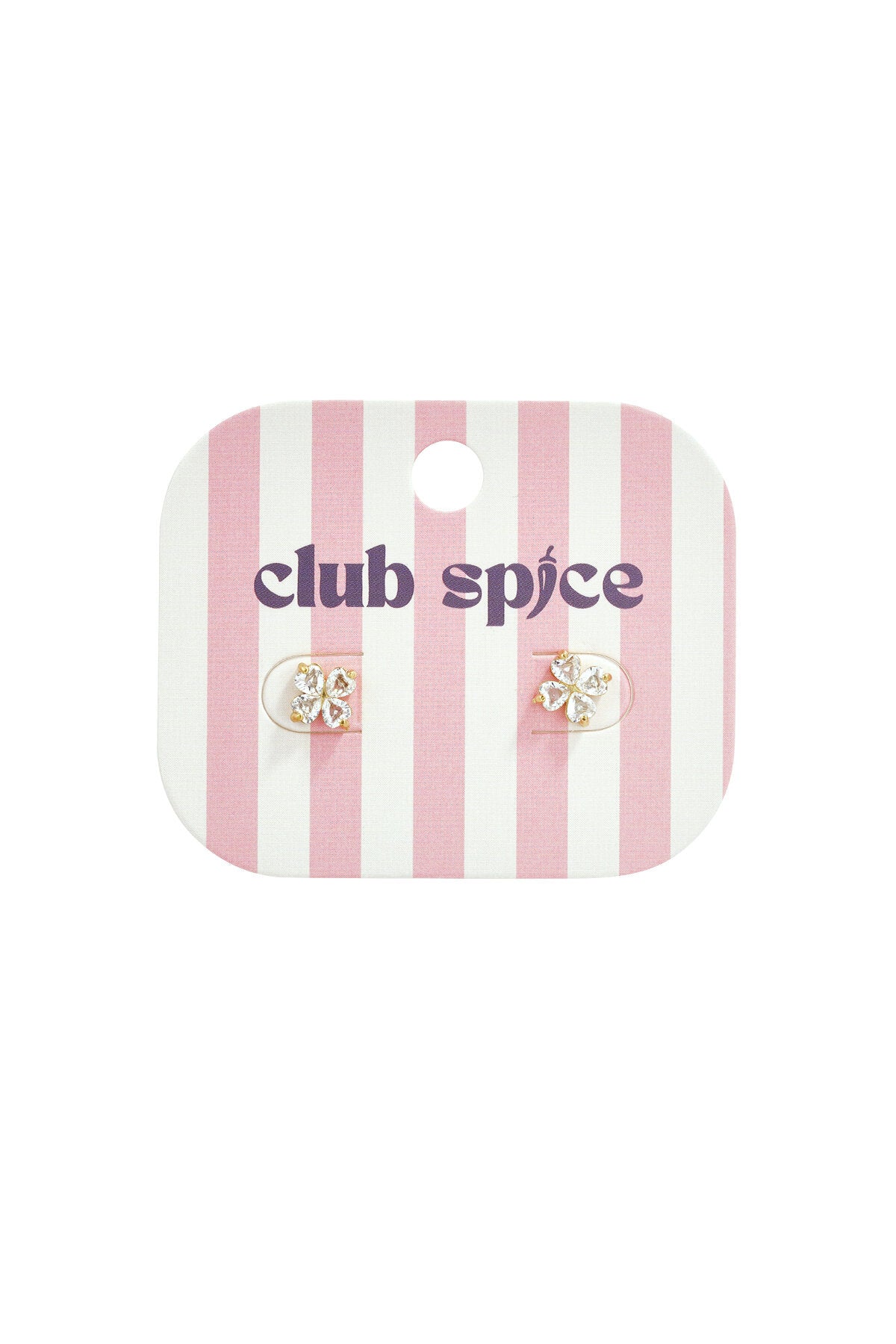Boucles d'oreilles trèfle