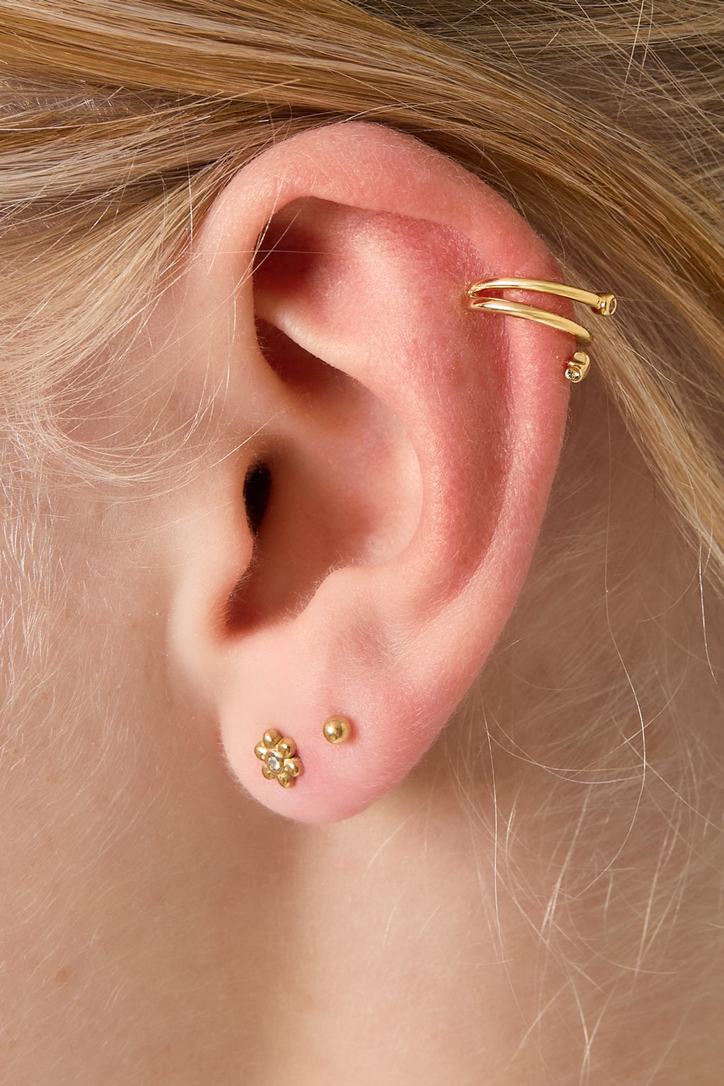 Boucles d'oreilles géométriques en cuivre, style décontracté et quotidien