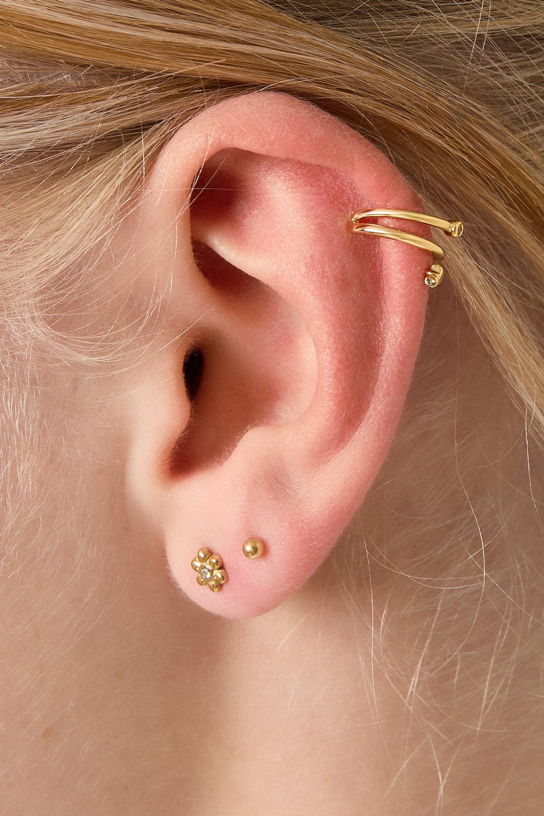 Boucles d'oreilles géométriques en cuivre, style décontracté et quotidien