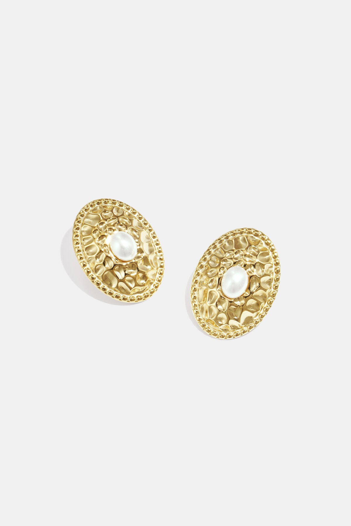 Boucles d'oreilles à clous en acier inoxydable, motif marteau, collection décontractée et simple pour femmes