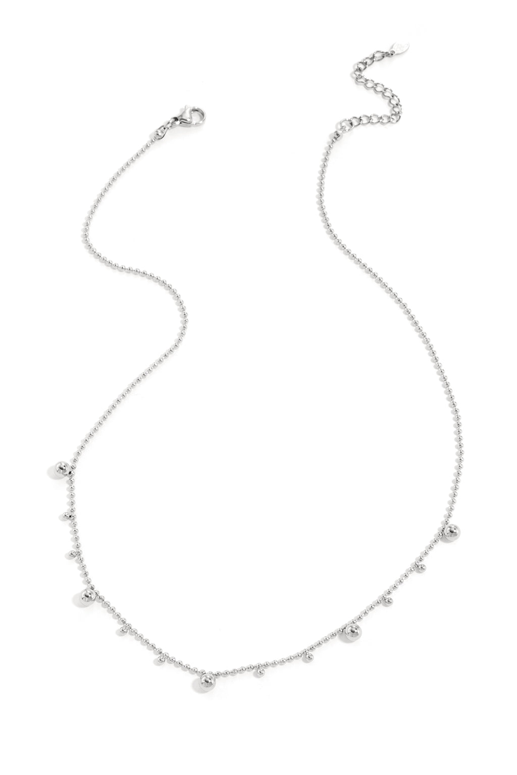 Collier à boules alternées