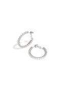 Boucles d'oreilles créoles en cuivre géométriques élégantes de Noël, série luxueuse, bijoux pour femmes
