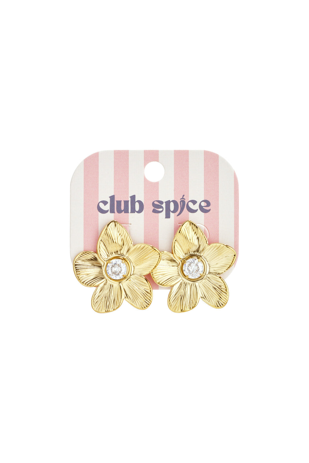 Boucles d'oreilles puces en acier inoxydable, motif floral, collection décontractée et simple pour femmes