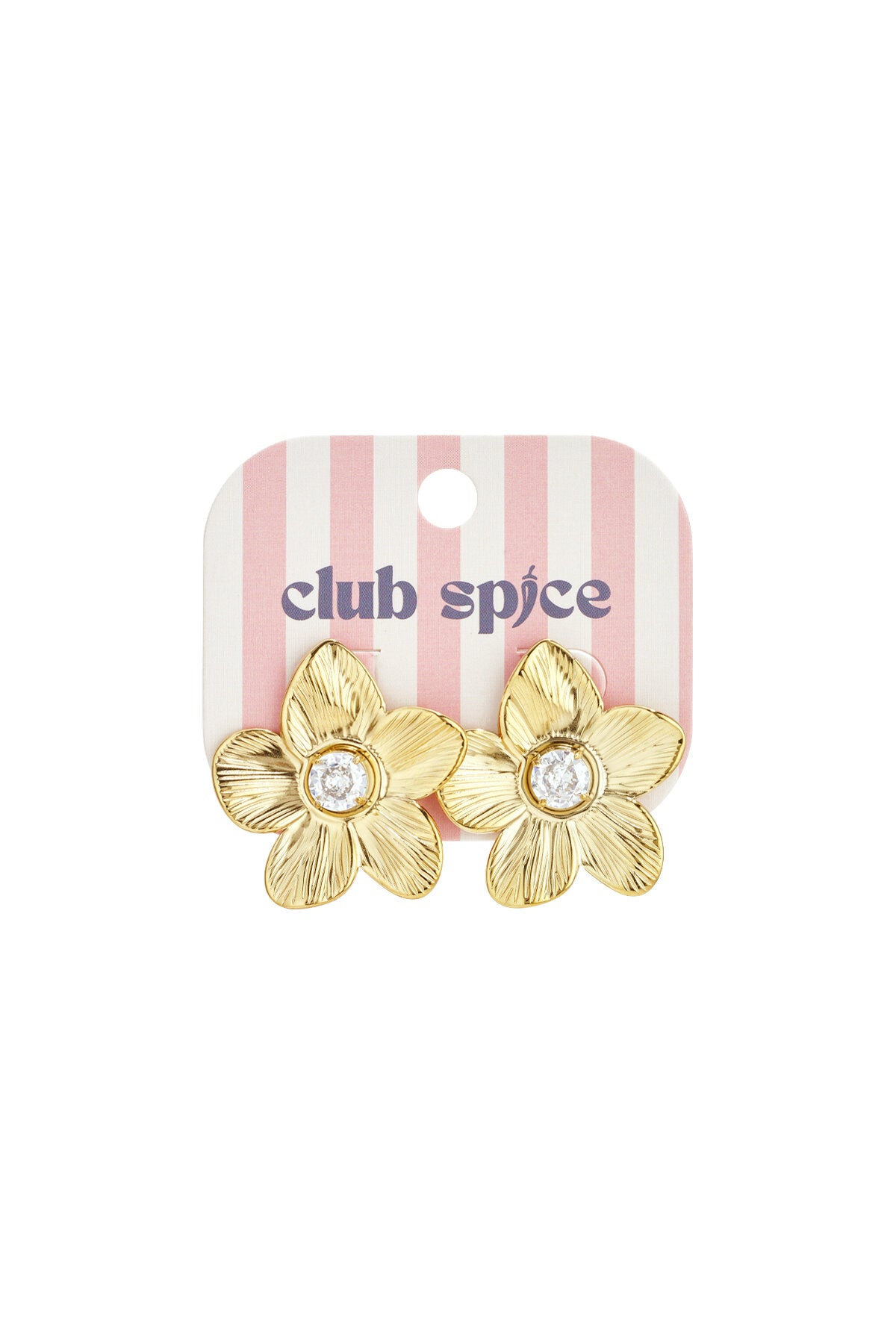 Boucles d'oreilles puces en acier inoxydable, motif floral, collection décontractée et simple pour femmes