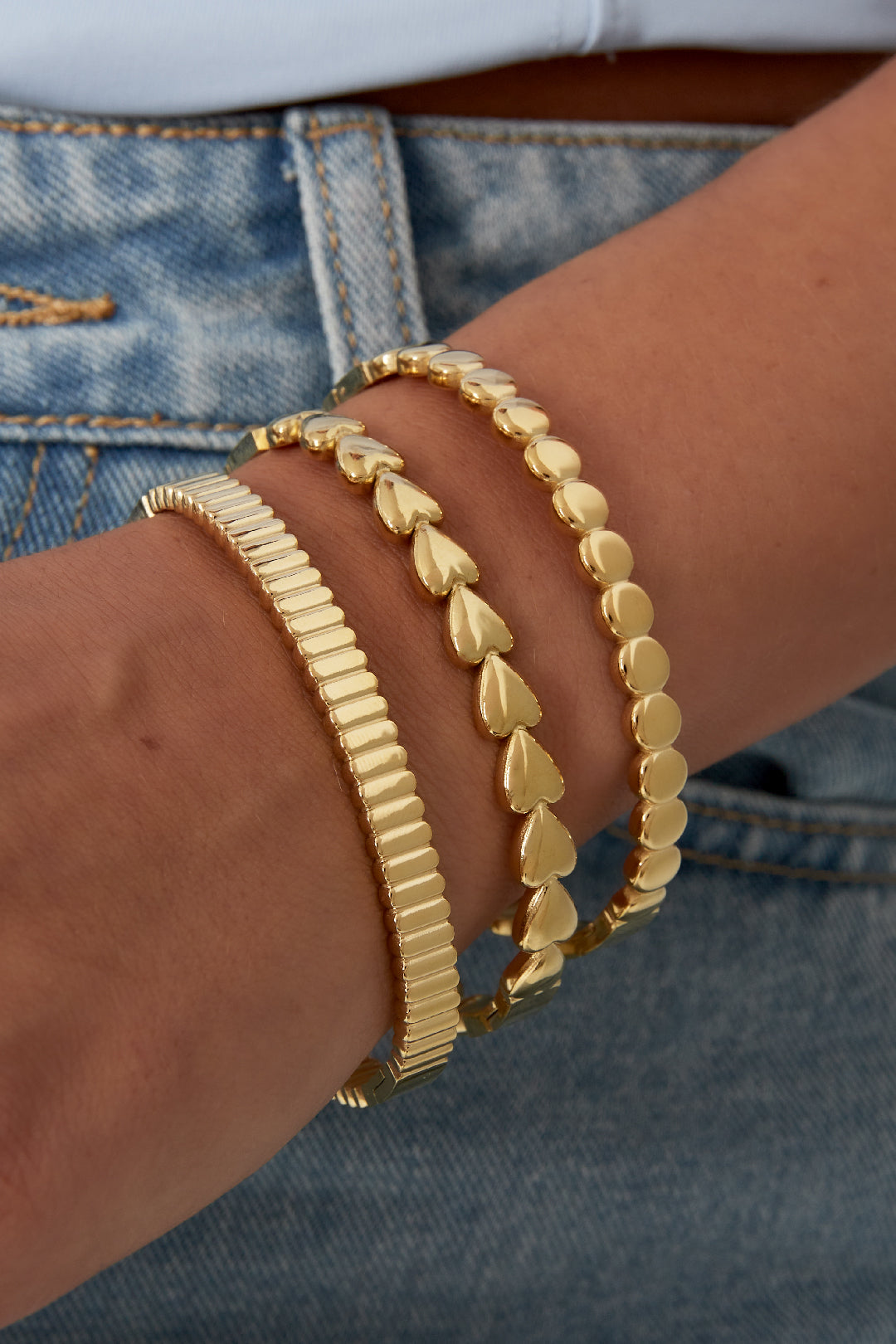 Bracelet structuré