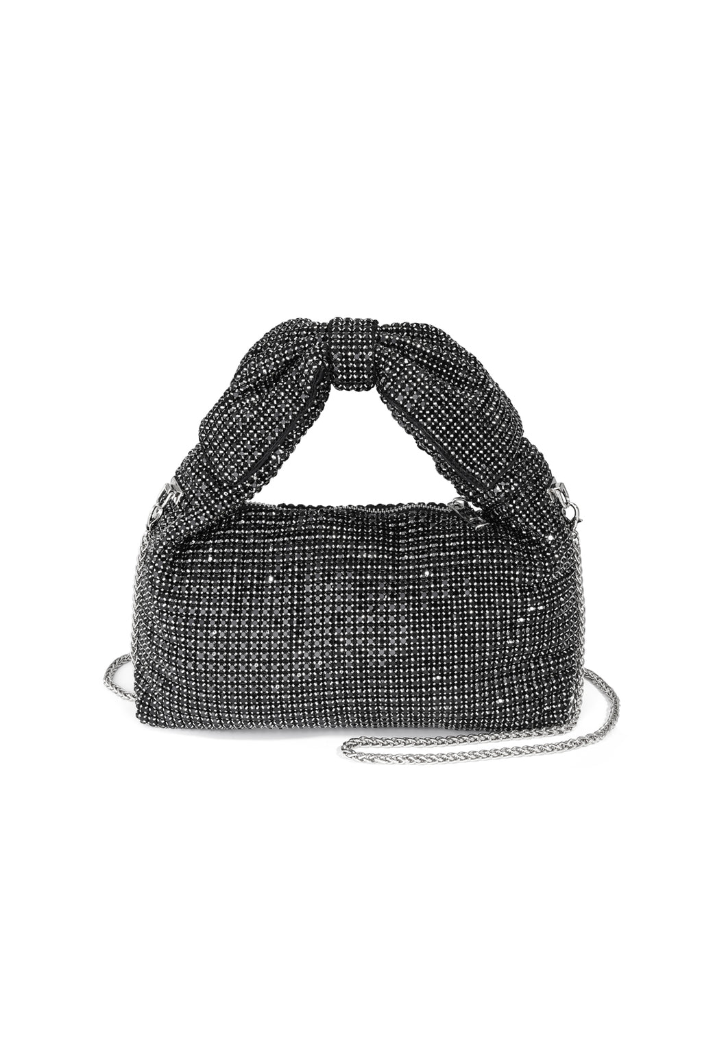 Sacs à main élégants en polyester avec nœud papillon, accessoires de fête