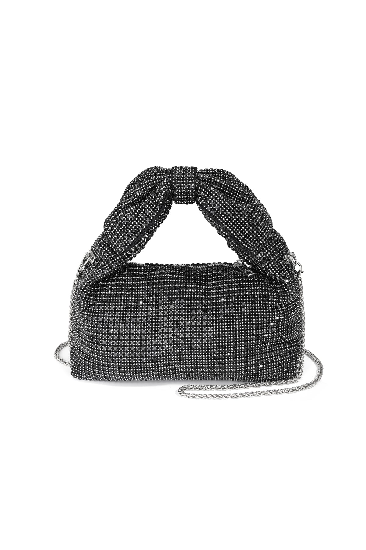 Sacs à main élégants en polyester avec nœud papillon, accessoires de fête