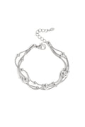 Bracelet à chaînes et à pois