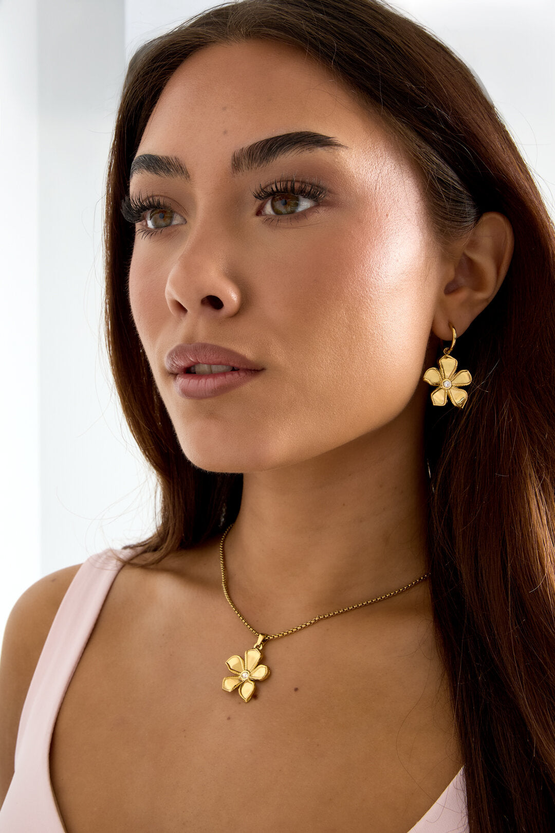 collier de fleurs