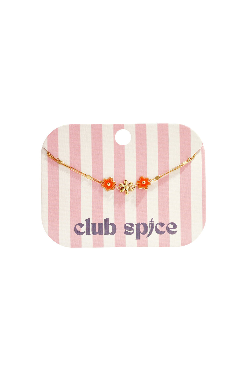 Bracelet orné de fleurs colorées