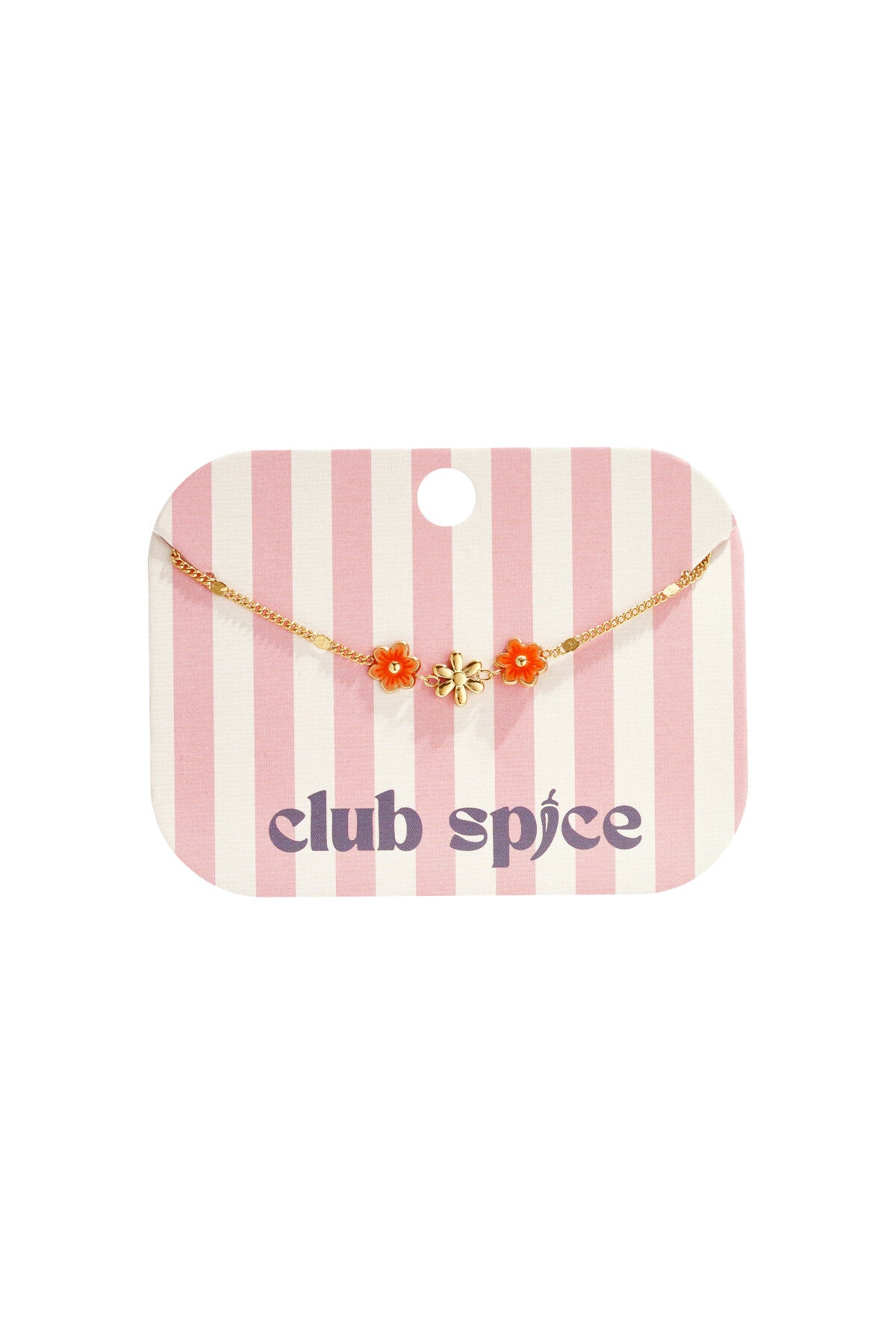 Bracelet orné de fleurs colorées