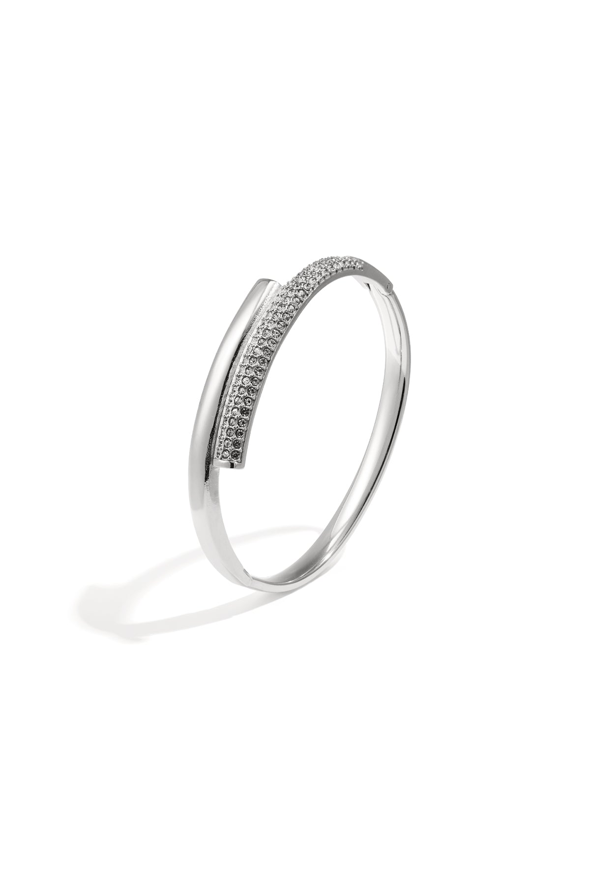 Bracelets en acier inoxydable cercle Casual Daily Simple Series Bijoux pour femmes