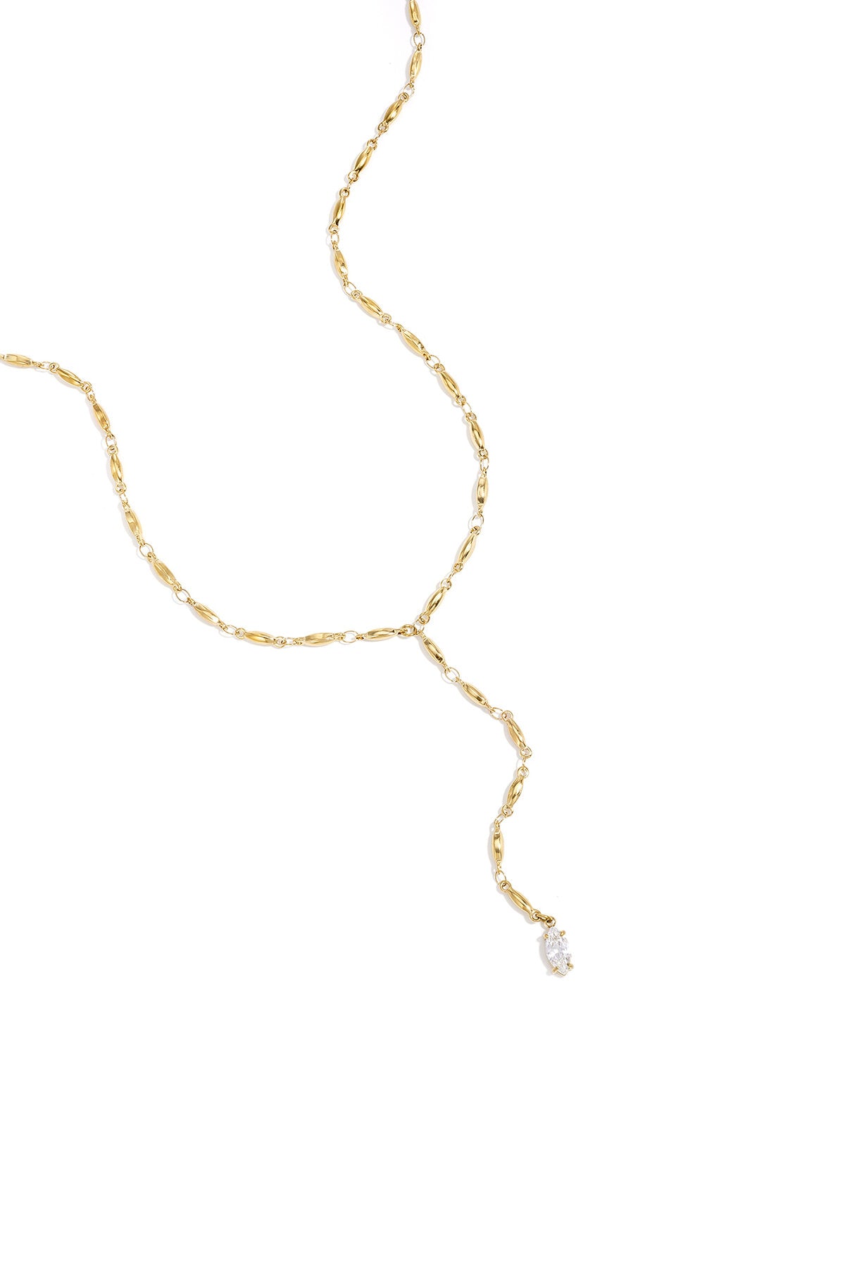 Collier avec strass pendant