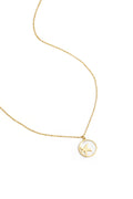Collier avec étoile de mer en cercle