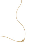Collier minimaliste avec un trèfle