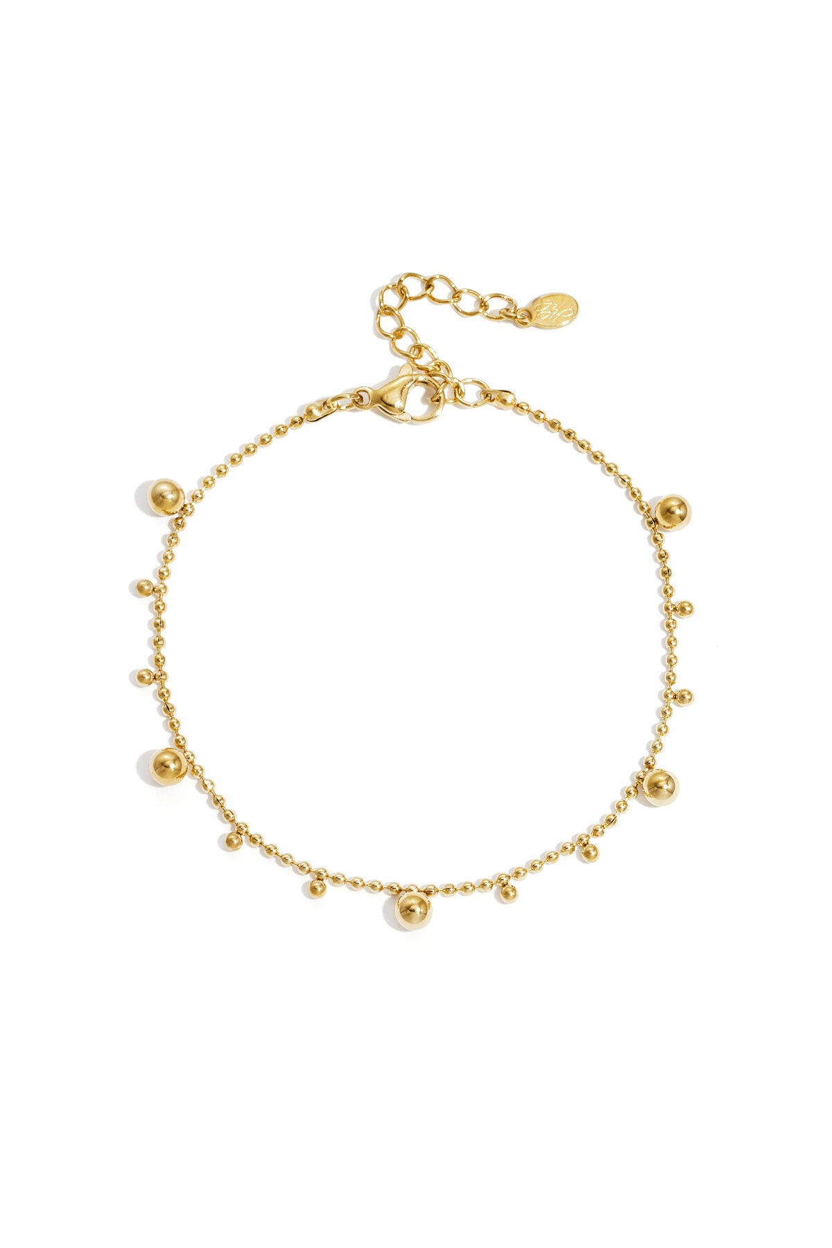 Bracelet à boules alternées