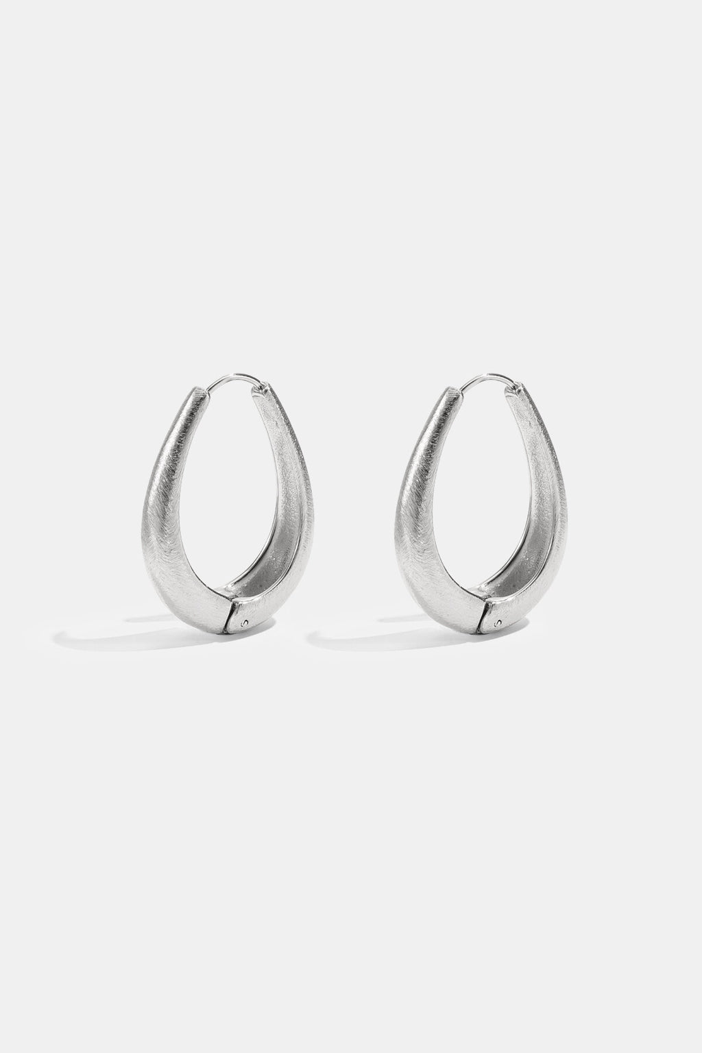 Boucles d'oreilles créoles ovales
