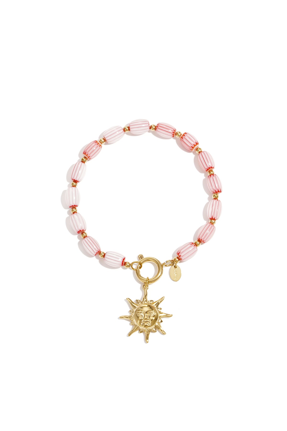 Bracelet en acier inoxydable à perles en forme de cœur, collection décontractée et simple pour femmes