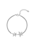 Bracelet double étoile