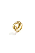 Bague imposante avec gros maillons