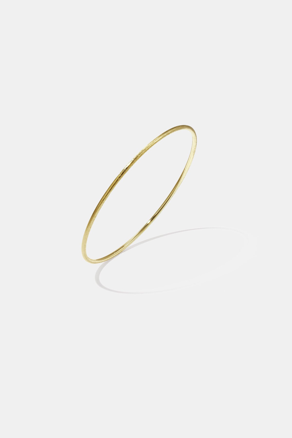 Bracelet à effet brossé - 2 mm