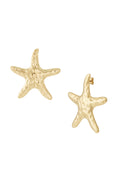 Grandes boucles d'oreilles étoile de mer