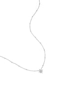 Collier avec perles et étoile filante